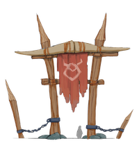 Orc door concept art